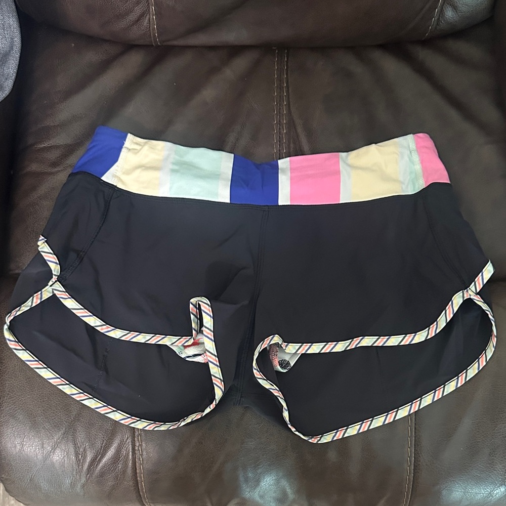 Colorful Striped Women's Shorts